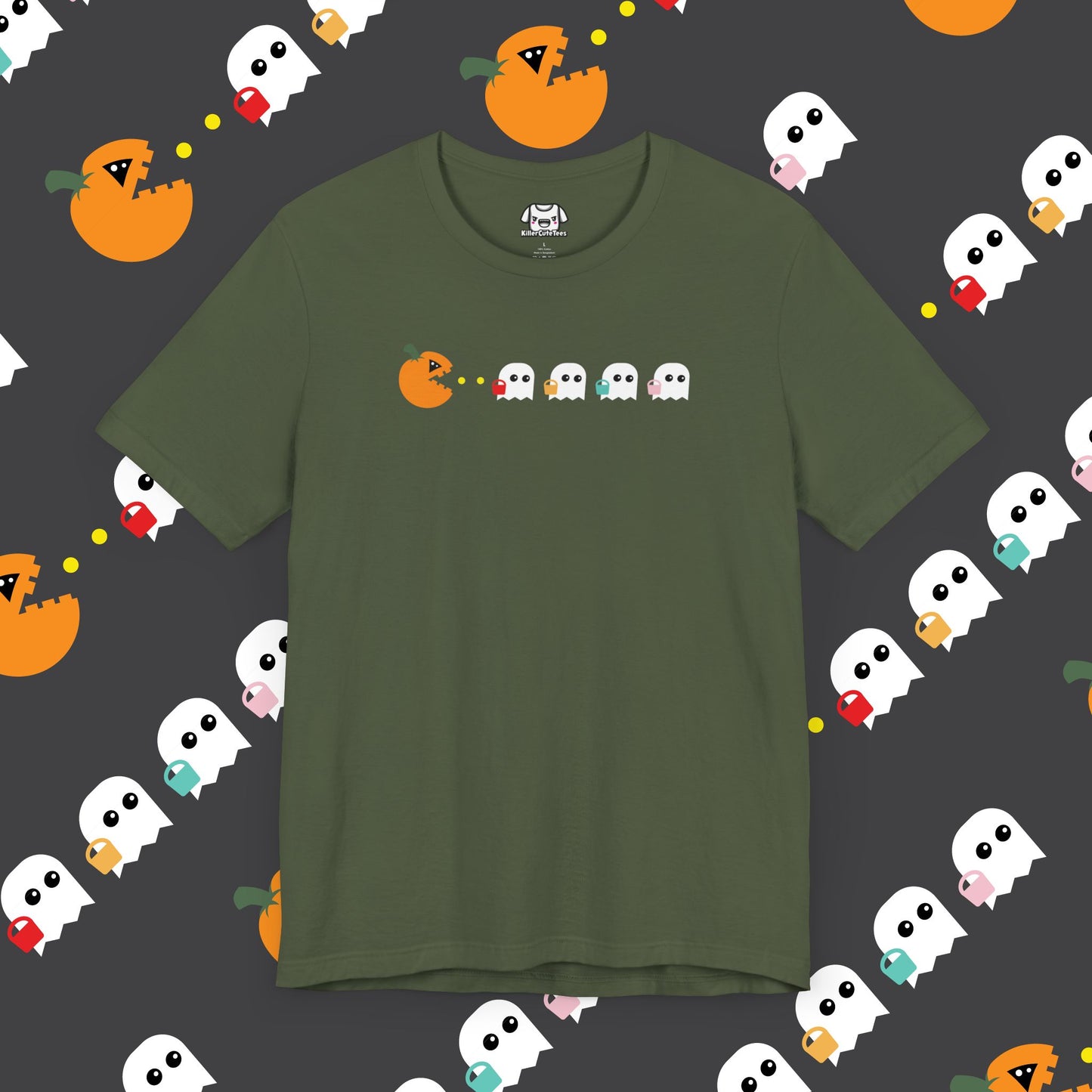 Chomp & Haunt Retro Parody Halloween T-Shirt