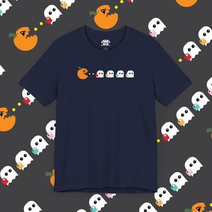 Chomp & Haunt Retro Parody Halloween T-Shirt